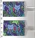 Search : Set of 2 Luggage Tags Made with Dash Cat Fabric