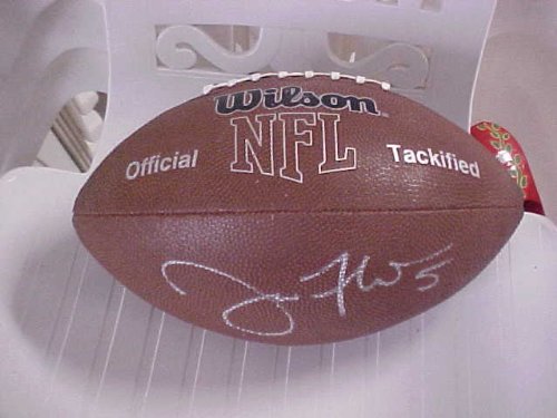 Joe Flacco Hand Signed Autographed Baltimore Ravens Full Size NFL MVP Football