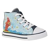 Pom Dapi - Sniper robot denim wash zipper sneakers SIZES 24 25 27, 28 & 30 LEFT!!