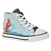 Pom Dapi - Sniper robot denim wash zipper sneakers SIZES 24,27 & 28 LEFT!!