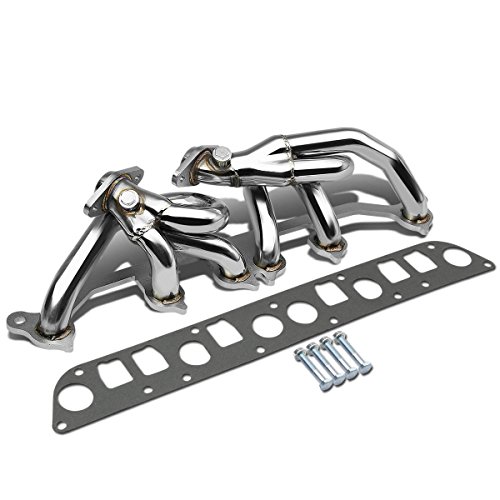 For Jeep TJ 4.0L I6 AMC 242 Polished Stainless Steel Tubular Exhaust