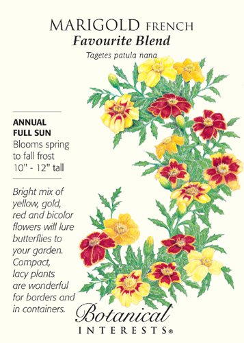 French Marigolds Favorite Blend Seeds French Marigolds Favorite Blend Seeds