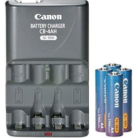 Canon CBK4 300 AA Battery and Charger Kit