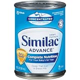 Similac Advance Infant Formula with Iron, Concentrated Liquid, 13-Fluid Ounces (384 ml) (Pack of 12)