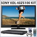 Sony BRAVIA® Z Series KDL-40Z5100 40-Inch 1080p LCD HDTV + DVD Accessory Kit