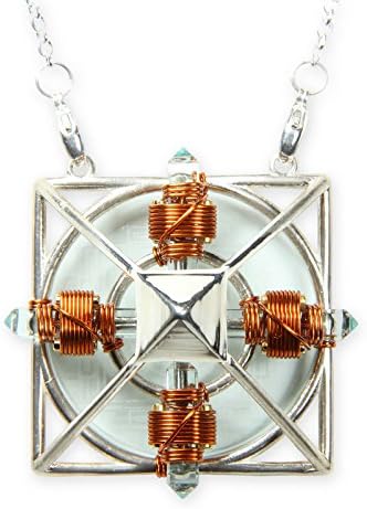 Buddha Maitreya the Christ Ascension Sri Yantra Solar Form in Sterling Silver - Healing Tool to Wear