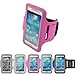 Deluxe Good Quality Workout Running Armband for Samsung Galaxy S4 and Samsung S3 (Rose)