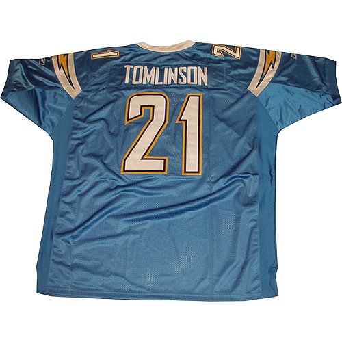 Steiner Sports NFL San Diego Chargers LaDainian Tomlinson Authentic Chargers Powder Blue Throwback Jersey