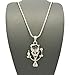 The Amazing Jeckel Brothers Clown Hip Hop Pendant w/ 24