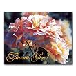 Afternoon Rose - Box Set of 12 Thank You Greeting Cards and Patterned Envelopes