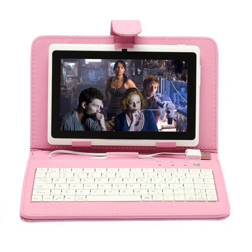 iRulu 7 inch Android Tablet PC X7, 1.5Ghz Allwinner A23 Processor, White