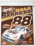  : DALE JARRETT #88 NASCAR Weather Resistant 27" by 37" Vertical Flag ( Indoor & Outdoor )