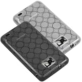 mumbi 2 x TPU Schutzhülle Samsung i9100 Galaxy S II schwarz/weiß
