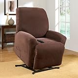 IMAGE OF Brylane Home Recliner Cover, Medium, 20