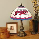 Cleveland Indians Official 19"x12" Tiffany Table Lamp