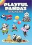 Playful Pandas Stickers