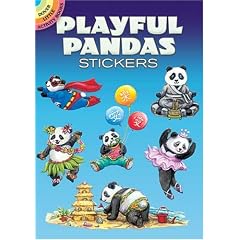 Playful Pandas Stickers (Dover Little Activity Books)