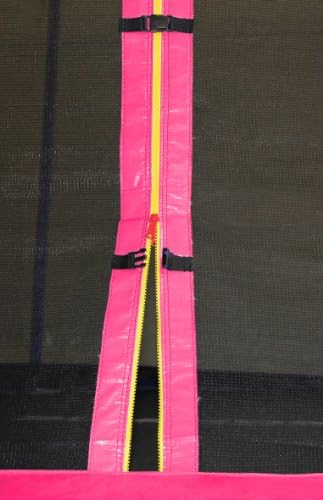 SixBros. Sixjump 4,60 M Trampoline de jardin rose Certifié par Intertek / GS | Filet de sécurité | Échelle | Housse de protection - CST460/L1803