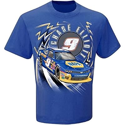 Chase Elliott #9 NAPA NASCAR Adult Speedbolt T-Shirt-Royal Blue