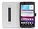 ProCase LG G Pad 7.0 Case - Tri-Fold Book Folio Cover Case Exclusive for 7 inch LG G Pad Tablet (V400), Built-in Stand, with Hand Strap, Bonus procase Stylus Pen (Black)