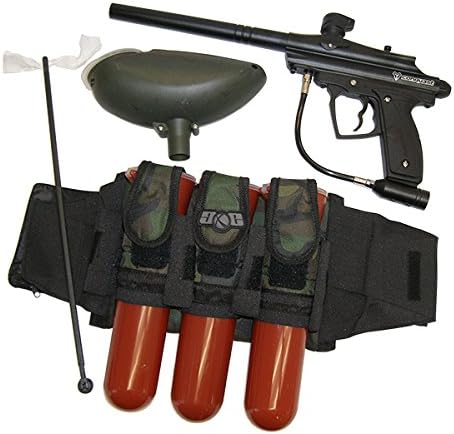 Conqu3st Mechanical Semi Auto Tournament Paintball Gun SET Black conquest spyder style