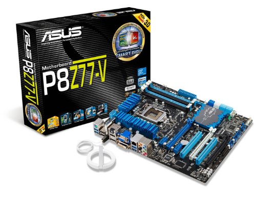 ASUS P8Z77-V LGA 1155 Intel Z77 HDMI SATA 6Gb/s USB 3.0 ATX Intel Motherboard