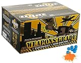 WPN Weapons Grade Paintballs - 2000 Rounds - Light Blue Shell / Orange Fill