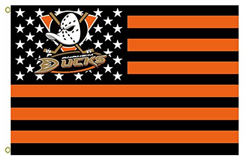 Anaheim Ducks Nation Stars Stripes Flag 3x5 Feet
