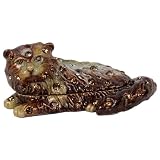 House Cat Shaped Jewelry Trinket Box in Czech Preciosa Crystals