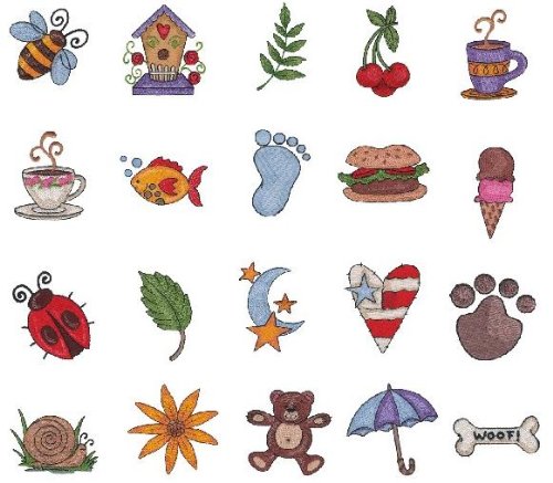 Brother Babylock Embroidery Card SEW EVERYDAY 