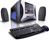 CybertronPC Q-PACK 2 E4400SL, Silver, Intel Core 2 Duo E4400 (2.00GHz), 2048MB, 250GB SATA2, 22X DVD+-RW , nVidia GeForce 9600GT, 400 Watt Power Supply, Window Vista Business, 1 Year Parts & Labor Warranty