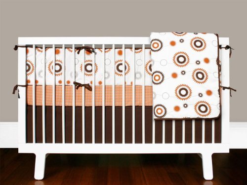 olli lime Billie 4-Piece Crib Set