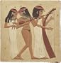 Egyptian Three Female Musicians Relief