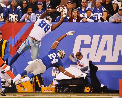 Dez Bryant Autographed 16x20 Photograph | Details: Dallas Cowboys, Jump vs. New York Giants