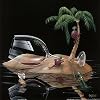 Michael Godard (Lost in Paradise) Art Poster Print - 12x12 Art Poster Print by Michael Godard, 12x12