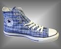 Converse Chucks Schuhe CT plaid Hi 108687 blue - fallen eine halbe Nr. grösser aus