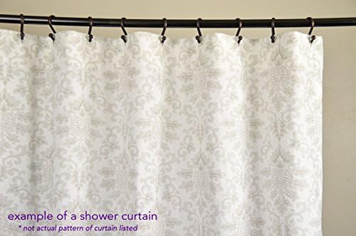 Fabric Shower Curtain - EMBRACE STORM CORN YELLOW - 72" Width x (72", 74", 78", 84", 90", 96") Length