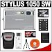 Olympus Stylus 1050 SW 10.1MP Waterproof / Shockproof Digital Camera (Silver) + Olympus 2GB xD-Picture Card + Spare Li-42B Battery + Case + Accessory Kit