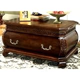 Butler Specialty - Plantation Cherry Collection Bombay Hand-carved Cocktail Table