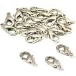 20 Nickel Plated Lobster Clasps Beading Jewelry Findings