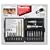 Makita T-00153 17-Piece Impact Driver Drill Accessory Set