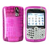 For Blackberry Curve 8330 Crystal Gel Case Hot Pink