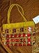Womens Sari Handbag Golden yellow Banjara Mirrors Boho Purse