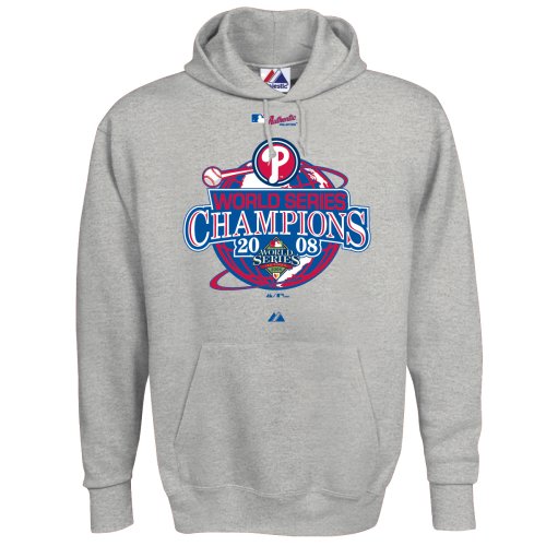 Philadelphia Phillies 2008 World Series Champions Authentic Collection Hooded Sweatshirt