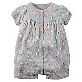 カーターズ Carter's ロンパース 前開き 半袖 女の子 綿100% Snap-Up Cotton Romper 18M (78-83cm) [並行輸入品]