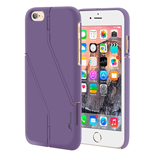 iPhone 6s Case, rooCASE iPhone 6 Slim Fit Kickstand [Switchback Series] Case PC Hard Shell Cover for Apple iPhone 6 / 6s (2015), Lilac