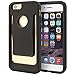 iPhone 6 Case, iPhone 6s Case, CellJoy [Slim Clip] Hybrid Case [Built in Belt Clip] [TPU] (Black) Protective Cover Skin