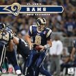 St Louis Rams 2013 Team Wall Calendar 12" X 12"