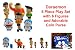 Doraemon 6 Figure Playset and Coin Purse Set Featuring Shizuka, Suneo, Nobita, Gian Takeshi Goda, Doraemon - Figures Range from 4" to 6", Coin Purse is 4" by 4"_s-1