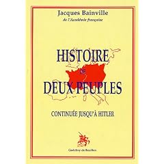Histoire de deux peuples, continu�e jusqu'� Hitler